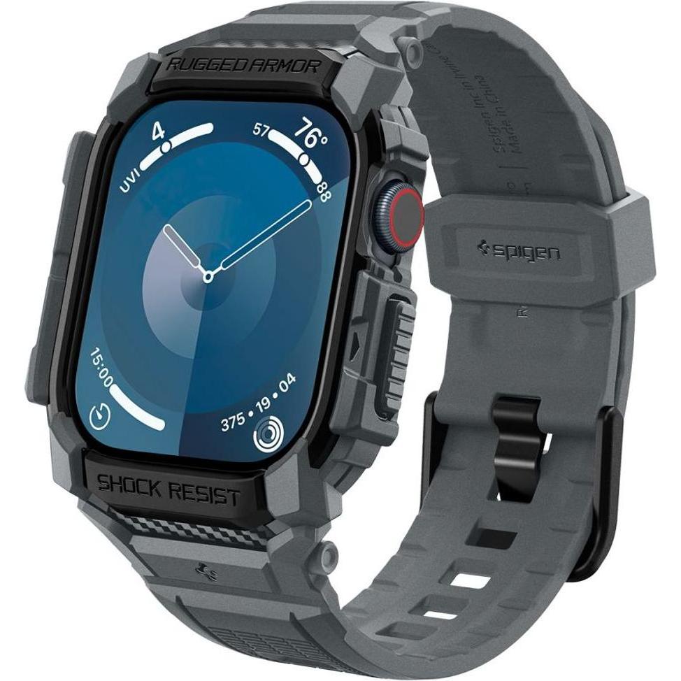 Spigen Argento/Grigio Rugged Armor Pro, Accessori Per Smartwatch,