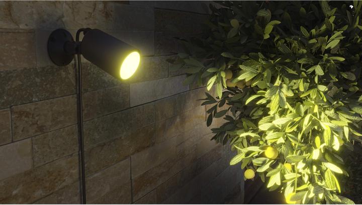 Actual product image Hama WLAN garden light incl. ground spike, waterproof, coloured, dimmable (450 lm, IP65)