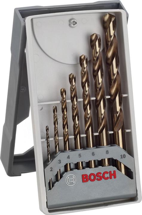Produktbild Bosch Zubehör PRO Stainless Steel HSS-Co Spiralbohrer-Set, 7-tlg. (10.0, 2.0, 3.0, 4.0, 5.0, 6.0, 8.0)