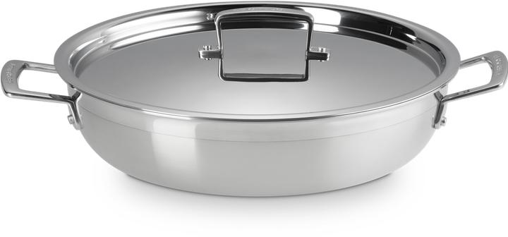 Produktbild Le Creuset Servierpfanne 3-Ply (30 cm, Bratpfanne, Edelstahl, Chromstahl, Aluminium)