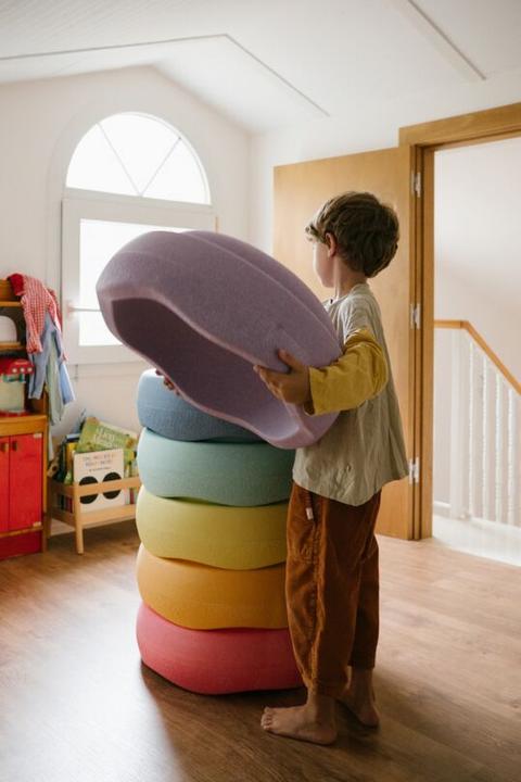 Stapelstein ® Original Grow Rainbow Pastel, 6er-Set - buy at Galaxus