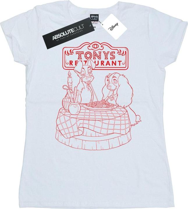Immagine prodotto Disney Lady And The Tramp That's Amore Maglietta Donna (XL)