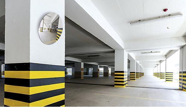 Actual product image Vialux Garage exit mirror (30 x 30 cm)