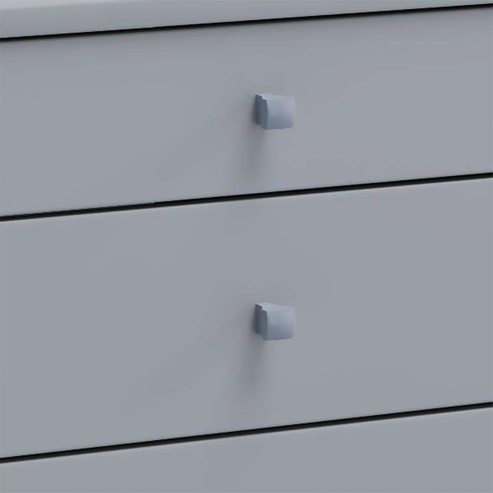 Image du produit VCM Armoire de bureau en bois Caisson à roulettes Lona avec tiroir (42 x 50 x 57 cm)