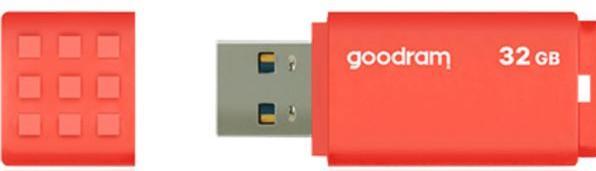 Actual product image Goodram UME3 UME3-0320O0R11 Pendrive (32 GB, USB 3.0, orange) (32 GB, USB-A)