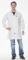 Actual product image 3M Disposable Unisex Lab Coat, PE White, Size XXL (XXL)