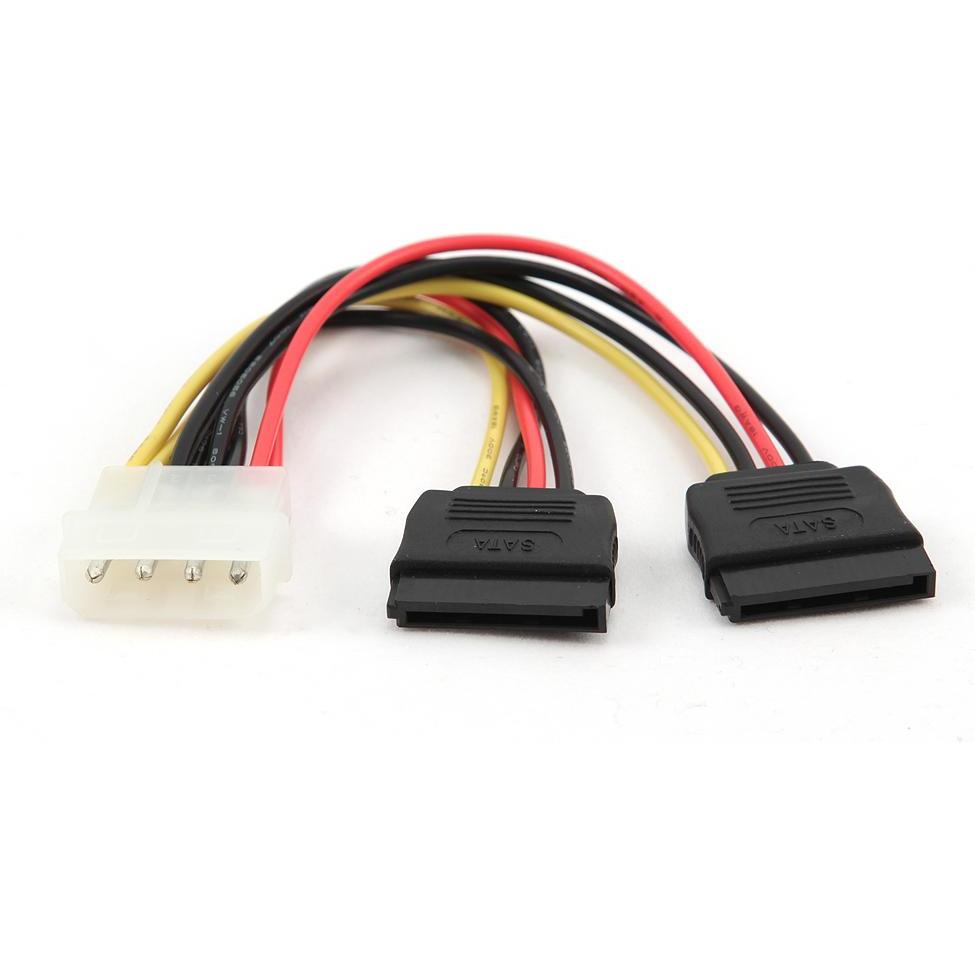 Gembird CAVO ALIMENTAZIONE SATA X2 30CM/CC-SATA-PSY-0,3M, Cavo interno (PC)