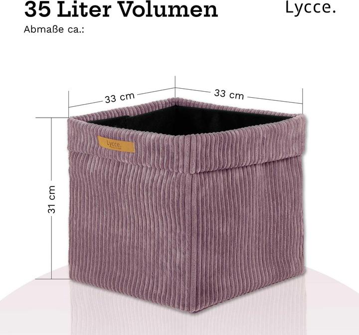 Actual product image Aufbewahrungskorb Casual Faltbare Aufbewahrungsbox Cord 4P (33 cm, 4x)