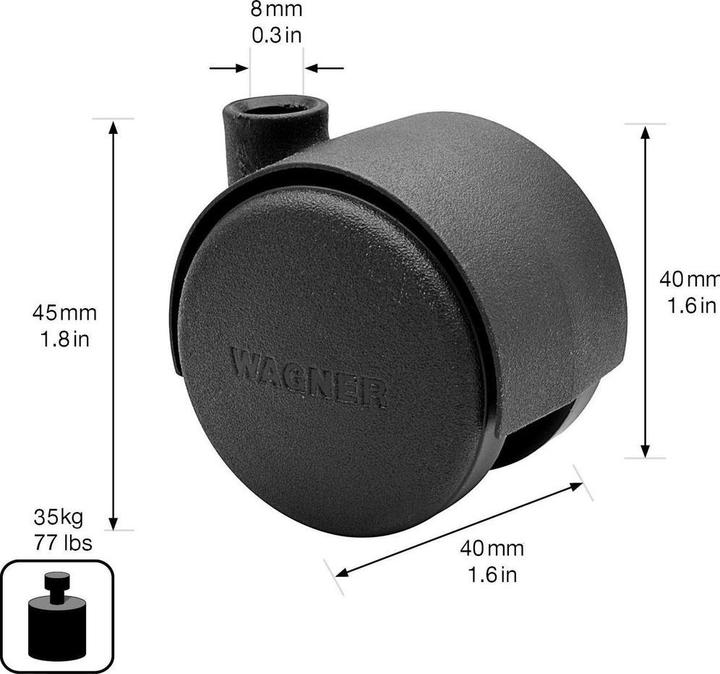 Produktbild Wagner System Doppelrolle