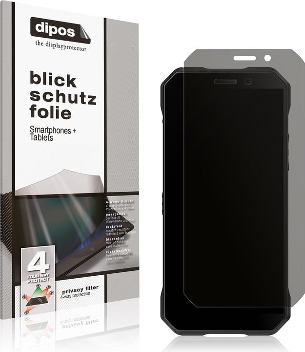 Actual product image Dipos Screen Protector 4-Way Privacy (1 Piece, Doogee S61)