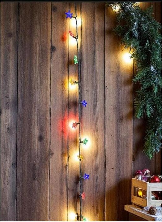 Produktbild Dameco LED Outdoor Lichterkette Stern 9.9 m, mit 100 (9.90 m)