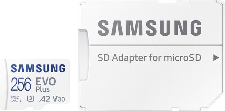 Produktbild Samsung EVO Plus (256 GB, microSDXC, U3, UHS-I)