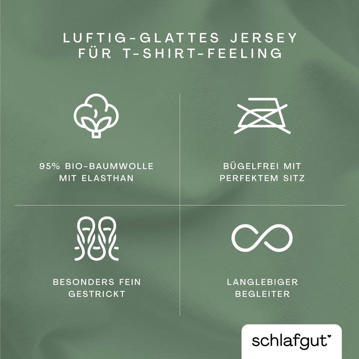 Produktbild schlafgut Knitted Jersey (Duvetbezug, 200 x 200 cm)