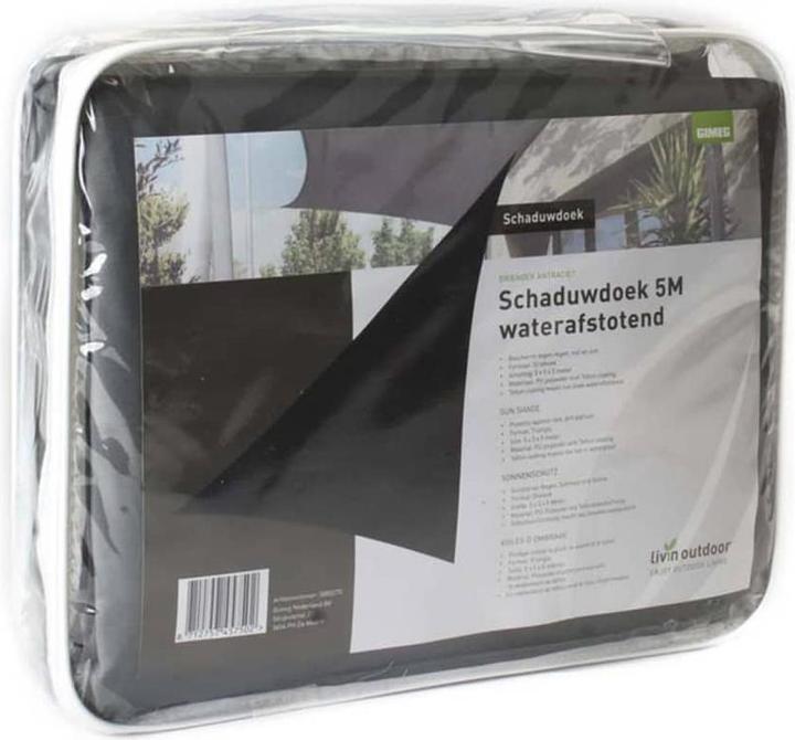 Immagine prodotto Livin' Outdoor Tenda da sole (500 x 500 cm)