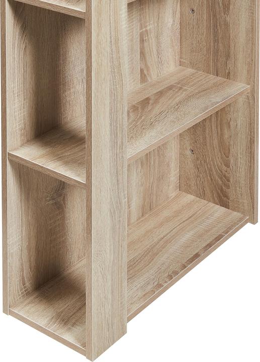 Produktbild En.Casa Bartisch Danderyd 120x60x106 cm mit 3 Ablagefächern Eicheoptik