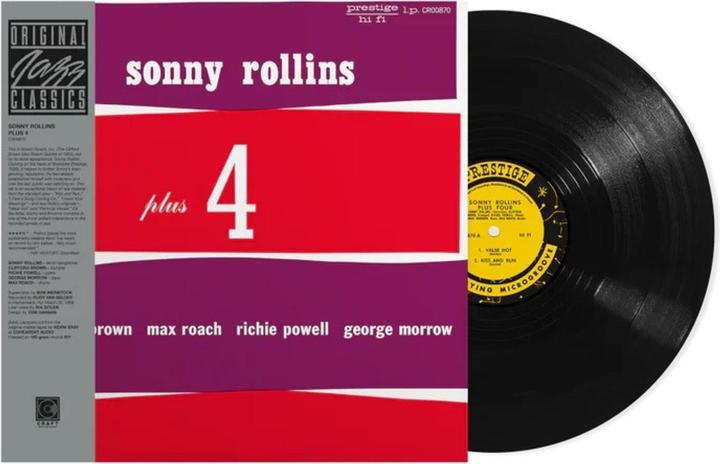 Immagine prodotto Plus 4 (Original Jazz Classics Series LP) (Rulli Sonny)