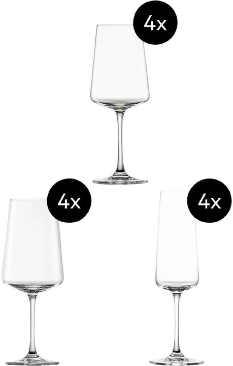 Actual product image Schott Zwiesel Mio Vino glass set (38 cl, 12 Glasses, Wine glasses set)