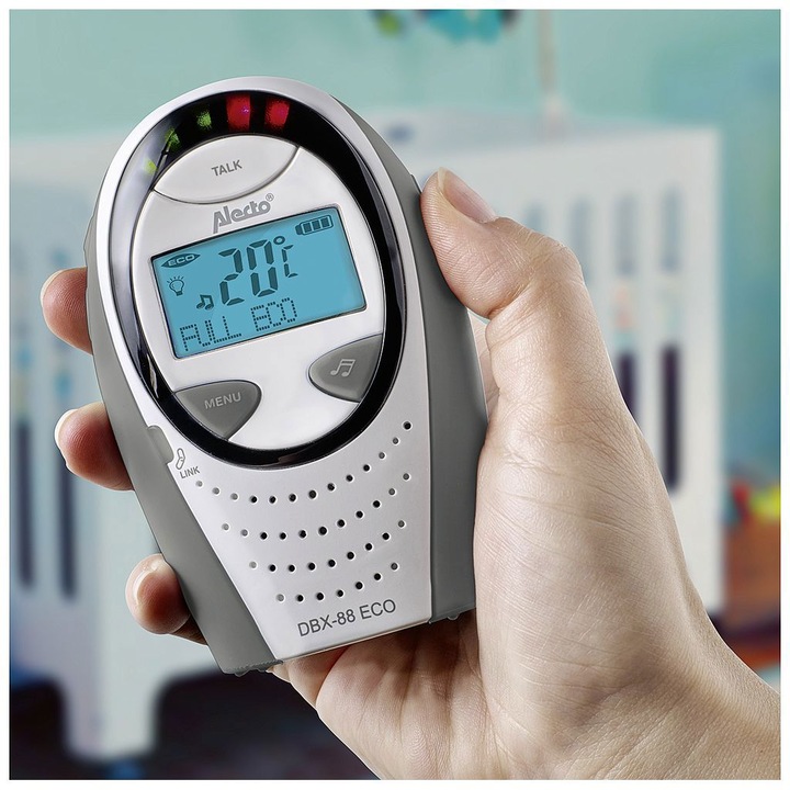 Actual product image Alecto Dbx-88 Eco (Baby Monitor Audio, 300 m)