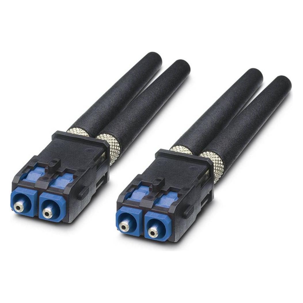 Phoenix Contact Phoenix PSM-SET-SCRJ-DUP/2-POF Draadconnector SC-RJ Zwart, Kabels + Stekkers, Zwart, Blauw