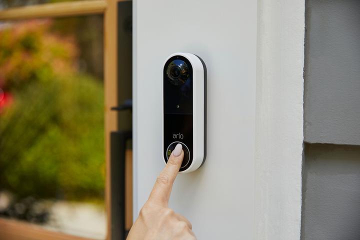 Actual product image Arlo Essential Wire-Free Doorbell, white (Wireless)