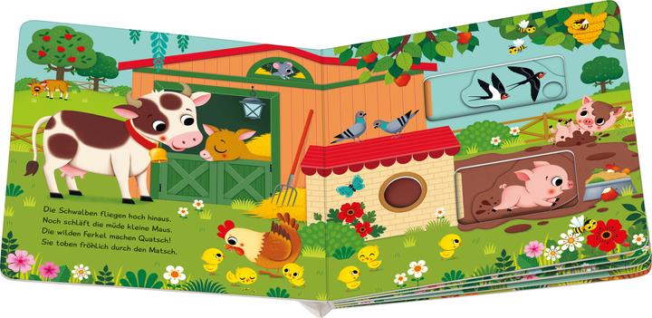 Actual product image Ravensburger My sliding activity book: favourite animals - playbook with exciting sliding elements (German)