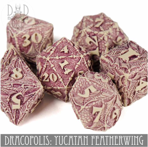 Image du produit Q Workshop Jeu de dés Dracopolis - The Yucatan Featherwing