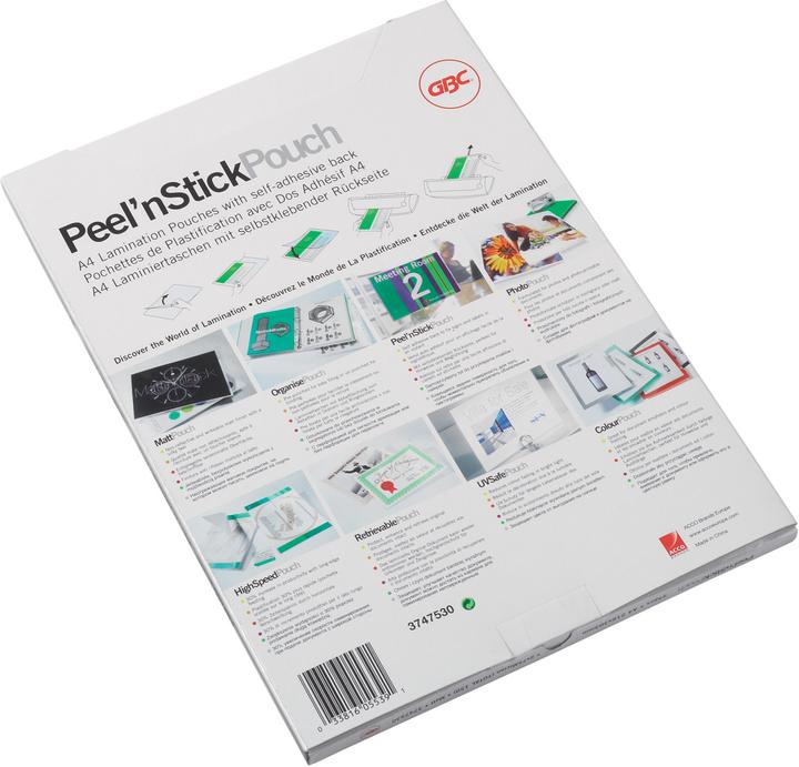 Actual product image GBC Laminating pouch (A4, 100 Piece, 125 µm)