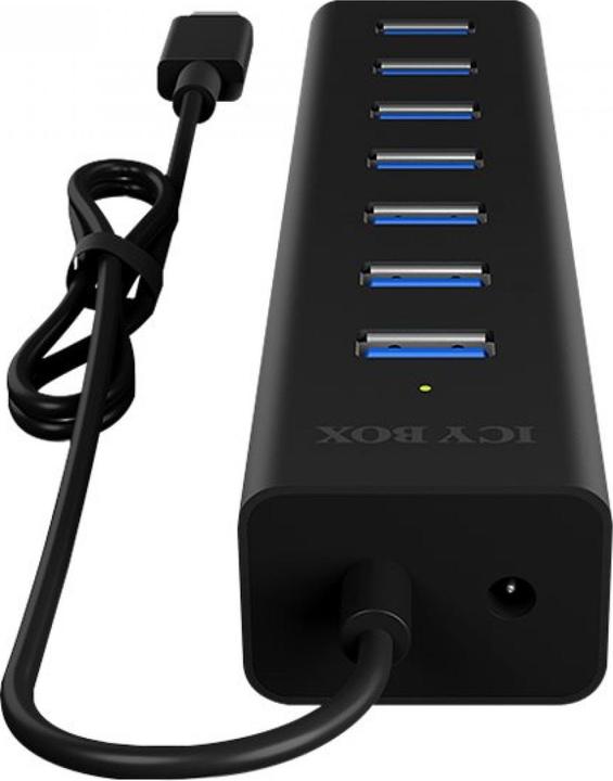 Immagine prodotto Icy Box Ib-Hub1700-C3 (USB-C, 7 Porti)
