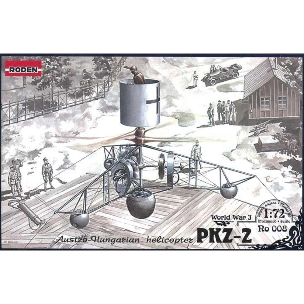 Roden PKZ-2 Austro-Hungarian Helicopter World War 1