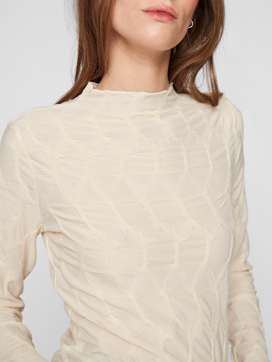 Produktbild Vila High Neck Oberteil mit langen Ärmeln (L)