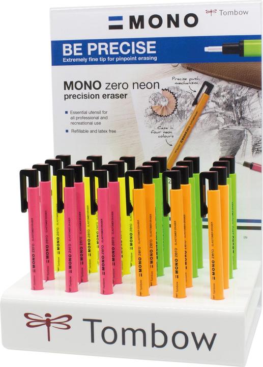 Neon orange, Neon green, Neon pink, Neon colours: 24 pieces assorted with neon colours: 6 x neon yellow