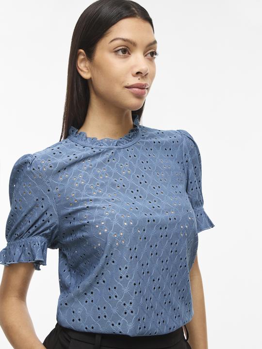 Immagine prodotto Vila Top ricamato con maniche corte (L)