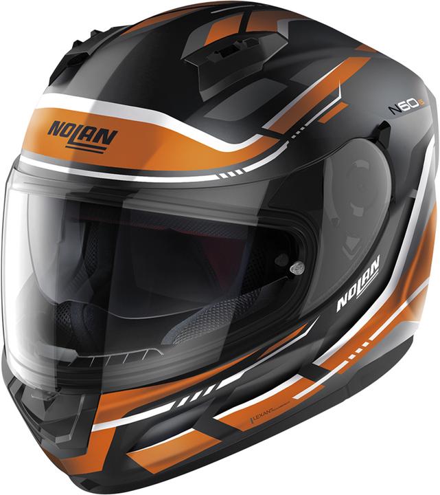 Casco N60-6 Downshift 039 Azul Negro Mate Con Pinlock