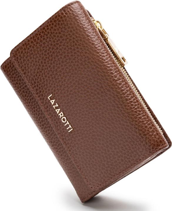 Actual product image Lazarotti Bologna Leather wallet leather 14 cm