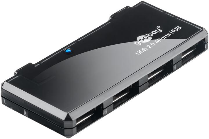 Actual product image Goobay Mini USB2.0 HUB (4 ports)