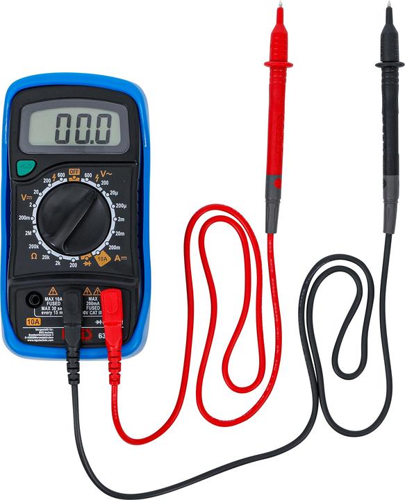 Actual product image BGS Digital Multimeter 3 1/2-digit (CAT II)