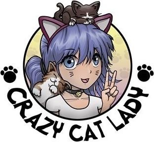 Actual product image Grindstore Crazy Cat Lady coffee mug