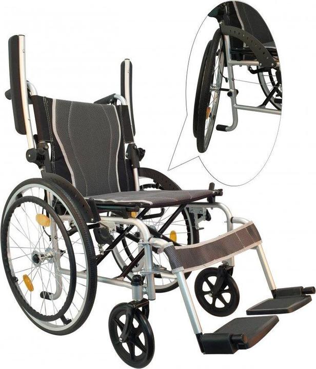 Produktbild Lekki wózek inwalidzki aluminiowy AT52311