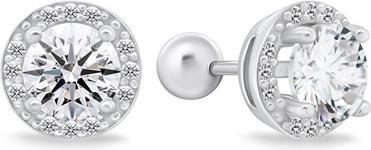 Produktbild Brilio Silver - Charming silver earrings with zircons EA173W