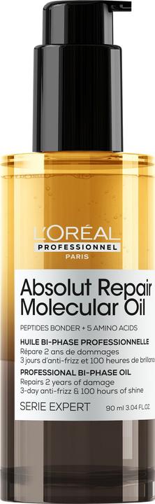 Produktbild L'Oréal Professionnel L'OrÃ©al Professionnel - Absolut Repair Molecular Bi-Phase Oil for Damaged Hair - Volume: 90 ml (90 ml)