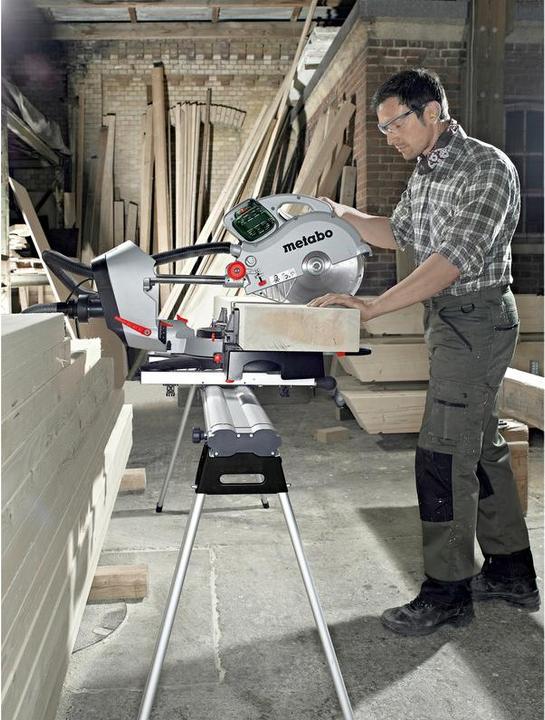 Actual product image Metabo KGS 315 Plus crosscut saw with pull function