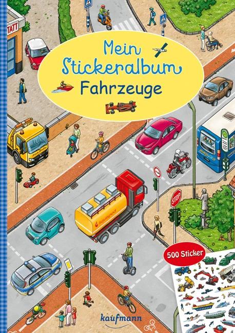 Produktbild Mein Stickeralbum Fahrzeuge (500 Sticker)