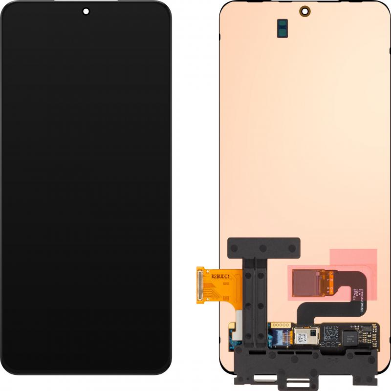 Samsung Display Unit für Galaxy S21 5G G991, w/o Frame, Schwarz (Display), Mobilgerät Ersatzteile