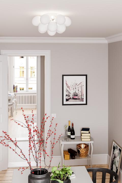 Image du produit By Rydens Grand plafonnier Ø30 Matt White (G9)