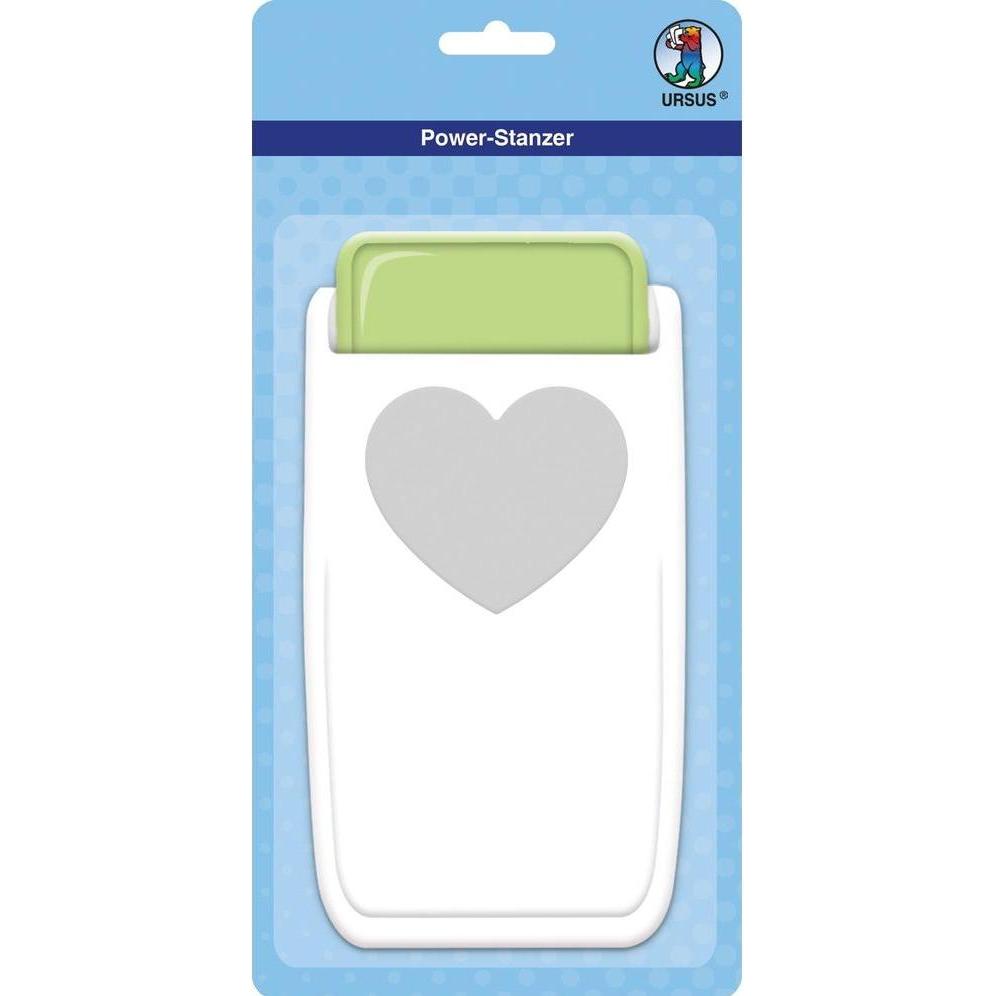 Ursus, Locher, Motivstanzer Power XL 6.35 cm, Herz