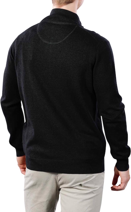Actual product image Fynch-Hatton Cardigan-Zip Sweater charcoal (M)