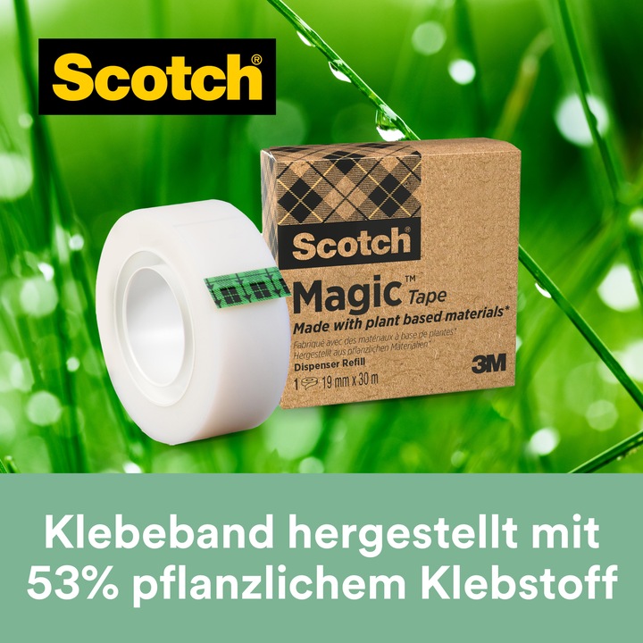 Produktbild Scotch Magic Klebeband Greener Choice (19 mm)