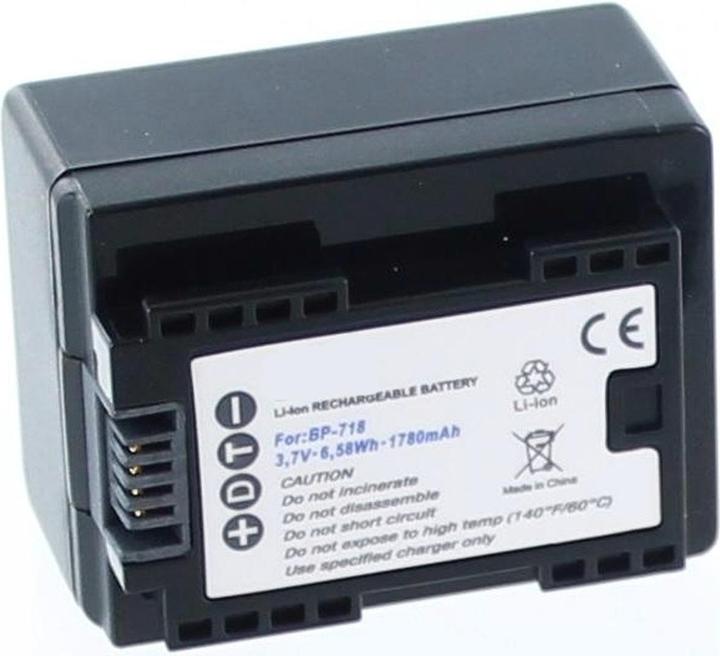 Actual product image AGI Battery compatible with Canon LEGRIA HF R606 - Battery - 1,600 mAh (Camera battery)