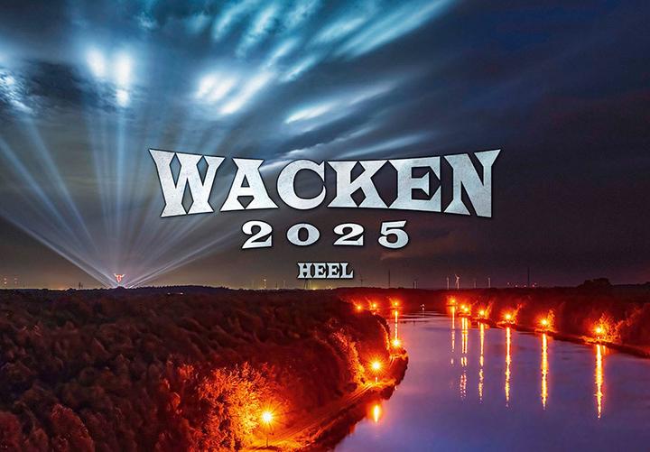 Actual product image Wacken Calendar 2025 (Hardcover, German)
