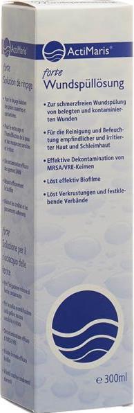 Actual product image ActiMaris forte wound irrigation solution (300ml) (300 ml)